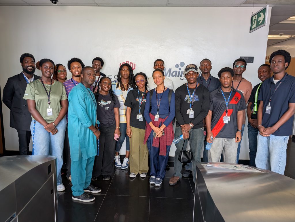 SST Students visits Equinix MainOne Data Centre